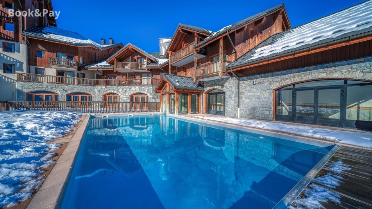 Les Marmott'S Appartement Villarembert Buitenkant foto